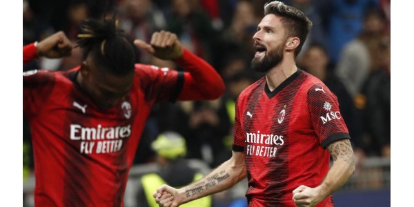 AC Milan conquista sua primeira vitória na Liga dos Campeões nesta temporada AC Milan conquista sua primeira vitória na Liga dos Campeões nesta temporada
